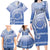 Shefa Vanuatu Family Matching Long Sleeve Bodycon Dress and Hawaiian Shirt Hibiscus Sand Drawing with Pacific Pattern