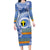 Tafea Vanuatu Family Matching Long Sleeve Bodycon Dress and Hawaiian Shirt Hibiscus Sand Drawing with Pacific Pattern