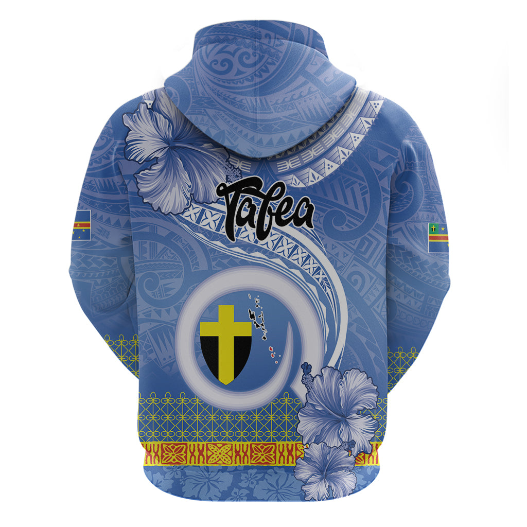 Tafea Vanuatu Hoodie Hibiscus Sand Drawing with Pacific Pattern LT9 - Polynesian Pride