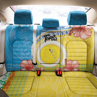 Torba Vanuatu Back Car Seat Cover Hibiscus Sand Drawing with Pacific Pattern LT9 - Polynesian Pride