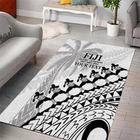 Custom Fiji Rugby Cibi Dance Area Rug Create History World Cup Sevens LT9 - Polynesian Pride