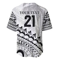 Custom Fiji Rugby Cibi Dance Baseball Jersey Create History World Cup Sevens LT9 - Polynesian Pride
