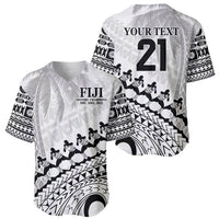 Custom Fiji Rugby Cibi Dance Baseball Jersey Create History World Cup Sevens LT9 - Polynesian Pride