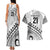 Custom Fiji Rugby Cibi Dance Couples Matching Tank Maxi Dress and Hawaiian Shirt Create History World Cup Sevens