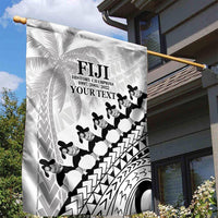 Custom Fiji Rugby Cibi Dance Garden Flag Create History World Cup Sevens LT9 - Polynesian Pride