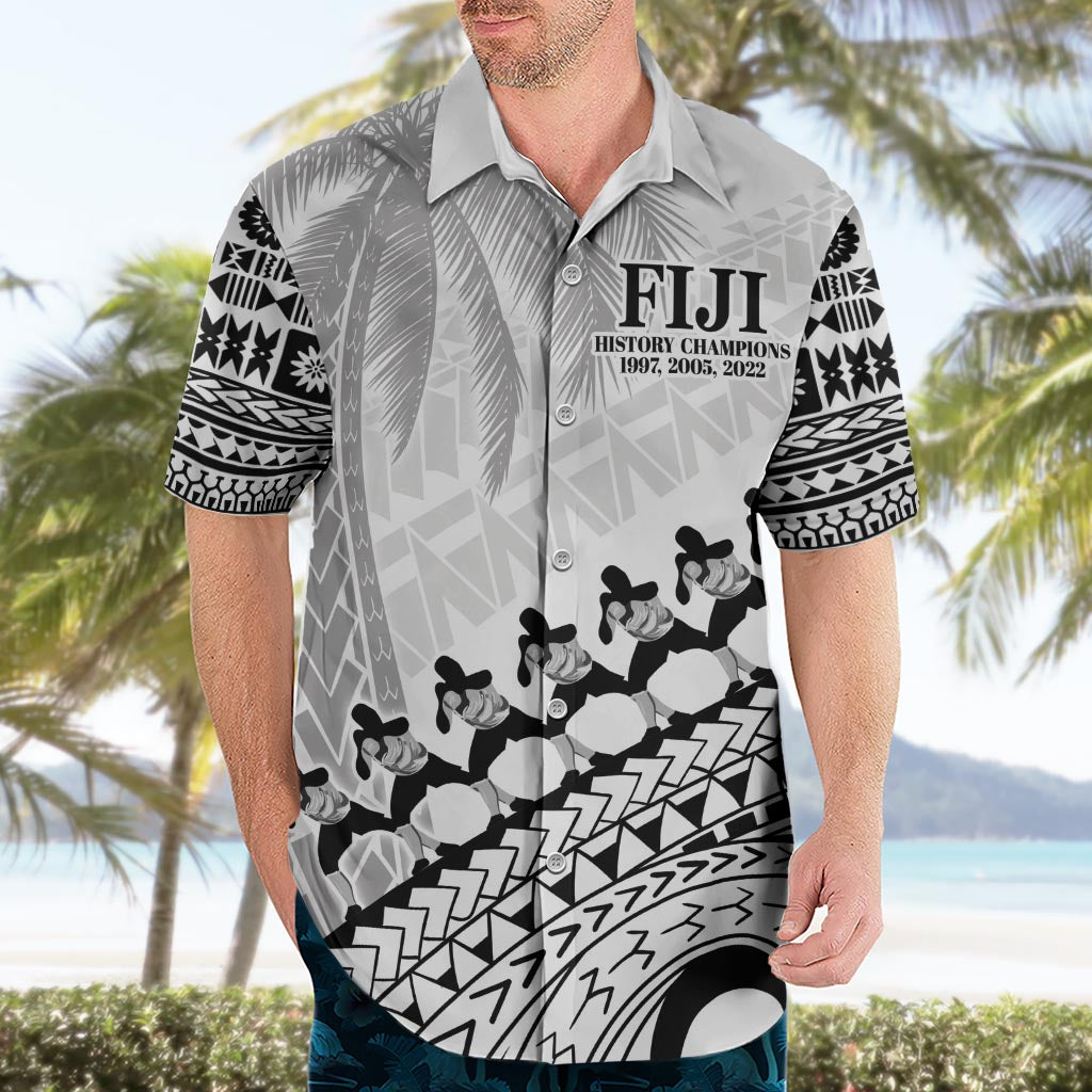 Custom Fiji Rugby Cibi Dance Hawaiian Shirt Create History World Cup Sevens LT9 - Polynesian Pride