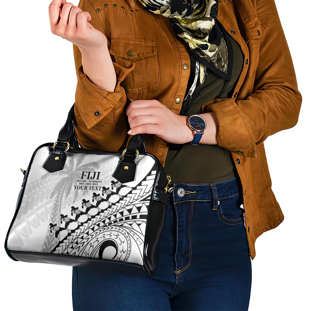 Custom Fiji Rugby Cibi Dance Shoulder Handbag Create History World Cup Sevens LT9 - Polynesian Pride