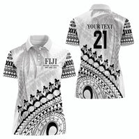 Custom Fiji Rugby Cibi Dance Women Polo Shirt Create History World Cup Sevens LT9 - Polynesian Pride