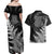 New Zealand Black Fern 7s Couples Matching Off Shoulder Maxi Dress and Hawaiian Shirt History World Cup Sevens