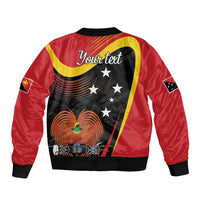 Personalised Papua Niugini Tok Pisin Wik Bomber Jacket LT9 - Polynesian Pride