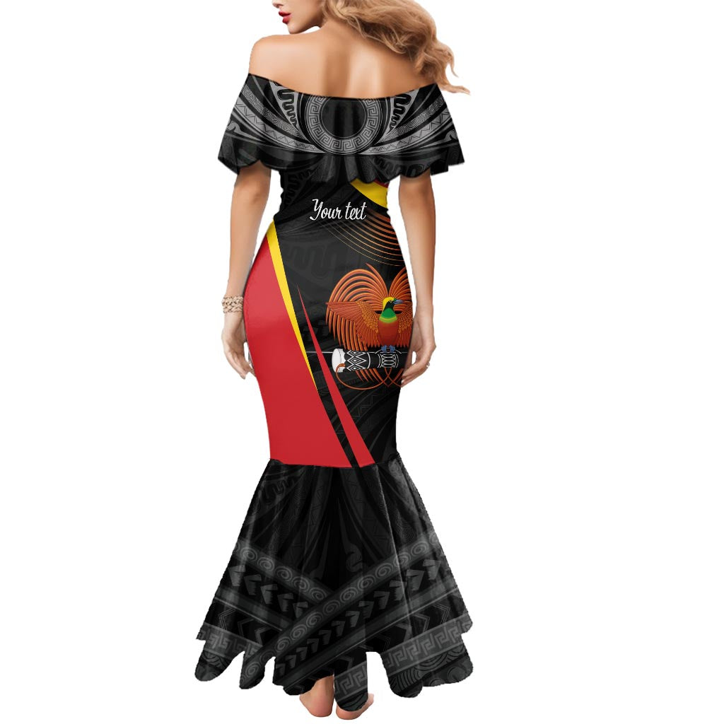 Personalised Papua Niugini Tok Pisin Wik Mermaid Dress LT9 - Polynesian Pride