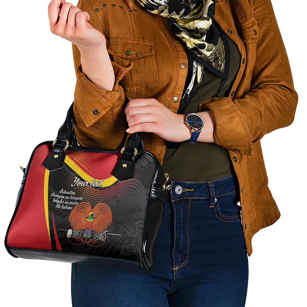 Personalised Papua Niugini Tok Pisin Wik Shoulder Handbag LT9 - Polynesian Pride