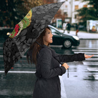 Hawaii Lei Kamehameha Umbrella Ele'ele Seamless Pattern Hibiscus Flower LT9 - Polynesian Pride