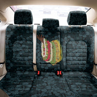 Hawaii Lei Kamehameha Back Car Seat Cover Uliuli Seamless Pattern Hibiscus Flower LT9 - Polynesian Pride