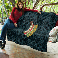 Hawaii Lei Kamehameha Quilt Uliuli Seamless Pattern Hibiscus Flower LT9 - Polynesian Pride