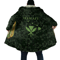 Hawaii Lei Kamehameha Cloak Oma'oma'o Seamless Pattern Hibiscus Flower LT9 - Polynesian Pride