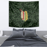 Hawaii Lei Kamehameha Tapestry Oma'oma'o Seamless Pattern Hibiscus Flower LT9 - Polynesian Pride