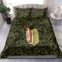 Hawaii Lei Kamehameha Bedding Set Melemele Seamless Pattern Hibiscus Flower LT9 - Polynesian Pride