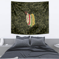 Hawaii Lei Kamehameha Tapestry Melemele Seamless Pattern Hibiscus Flower LT9 - Polynesian Pride