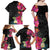 Hafa Adai Guam Family Matching Off Shoulder Maxi Dress and Hawaiian Shirt Tropical Flowers Colorful Vibes