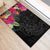 Hafa Adai Guam Rubber Doormat Tropical Flowers Colorful Vibes