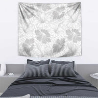 Samoa Lotu Tamaiti Tapestry White Sun Day Beauty Hibiscus Ver01 LT9 - Polynesian Pride