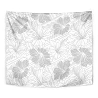 Samoa Lotu Tamaiti Tapestry White Sun Day Beauty Hibiscus Ver01 LT9 - Polynesian Pride