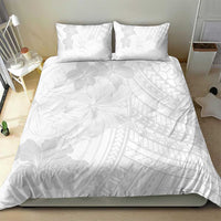 Samoa Lotu Tamaiti Bedding Set White Sun Day Beauty Hibiscus Ver02 LT9 - Polynesian Pride