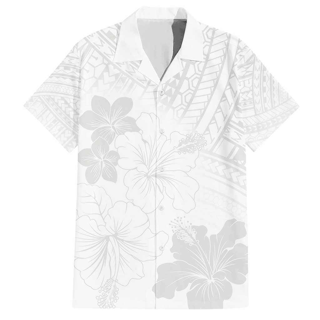 Samoa Lotu Tamaiti Hawaiian Shirt White Sun Day Beauty Hibiscus Ver02 LT9 White - Polynesian Pride