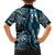 Polynesia Dashiki Family Matching Puletasi Dress and Hawaiian Shirt Polynesia and Africa Traditional Special Together Blue LT9 - Polynesian Pride