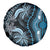 Polynesia Dashiki Spare Tire Cover Polynesia and Africa Traditional Special Together Blue LT9 - Polynesian Pride