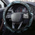 Polynesia Dashiki Steering Wheel Cover Polynesia and Africa Traditional Special Together Blue