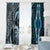 Polynesia Dashiki Window Curtain Polynesia and Africa Traditional Special Together Blue LT9 - Polynesian Pride