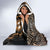 Polynesia Dashiki Hooded Blanket Polynesia and Africa Traditional Special Together Gold LT9 - Polynesian Pride