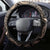 Polynesia Dashiki Steering Wheel Cover Polynesia and Africa Traditional Special Together Gold