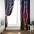 Polynesia Dashiki Window Curtain Polynesia and Africa Traditional Special Together Pastel LT9 - Polynesian Pride