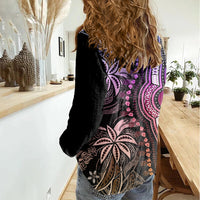 Polynesia Dashiki Women Casual Shirt Polynesia and Africa Traditional Special Together Pastel LT9 - Polynesian Pride