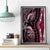 Polynesia Dashiki Canvas Wall Art Polynesia and Africa Traditional Special Together Pink LT9 - Polynesian Pride