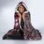 Polynesia Dashiki Hooded Blanket Polynesia and Africa Traditional Special Together Pink LT9 - Polynesian Pride