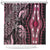 Polynesia Dashiki Shower Curtain Polynesia and Africa Traditional Special Together Pink LT9 Pink - Polynesian Pride