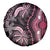 Polynesia Dashiki Spare Tire Cover Polynesia and Africa Traditional Special Together Pink LT9 - Polynesian Pride