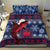 Samoa Manuia Le Kirisimasi Bedding Set Samoan Fishing Tribal Pattern Christmas Vibe LT9 - Polynesian Pride