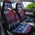 Samoa Manuia Le Kirisimasi Car Seat Cover Samoan Fishing Tribal Pattern Christmas Vibe LT9 - Polynesian Pride