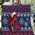 Samoa Manuia Le Kirisimasi Quilt Samoan Fishing Tribal Pattern Christmas Vibe LT9 Red - Polynesian Pride