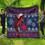 Samoa Manuia Le Kirisimasi Quilt Samoan Fishing Tribal Pattern Christmas Vibe LT9 - Polynesian Pride