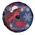 Samoa Manuia Le Kirisimasi Spare Tire Cover Samoan Fishing Tribal Pattern Christmas Vibe LT9 - Polynesian Pride