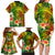 Polynesia Family Matching Long Sleeve Bodycon Dress and Hawaiian Shirt Pasifika Tribal with Tropical Flowers LT9 - Polynesian Pride