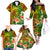 Polynesia Family Matching Off Shoulder Long Sleeve Dress and Hawaiian Shirt Pasifika Tribal with Tropical Flowers LT9 - Polynesian Pride