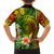 Polynesia Hawaiian Shirt Pasifika Tribal with Tropical Flowers LT9 - Polynesian Pride