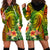 Polynesia Hoodie Dress Pasifika Tribal with Tropical Flowers LT9 - Polynesian Pride